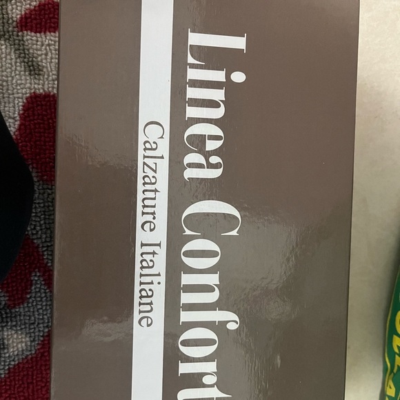 Linea Confort shoes made in Italy. Bronze lace heels for older women - Picture 4 of 4